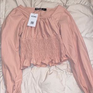 Yoins long sleeve puffed Shirt